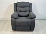 Sorrento Recliner Armchair Fabric Grey