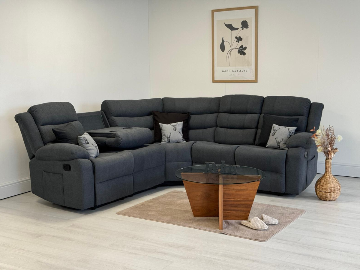 Roma Series 2 Corner Recliner Sofas for Sale Corner Recliner Sofa