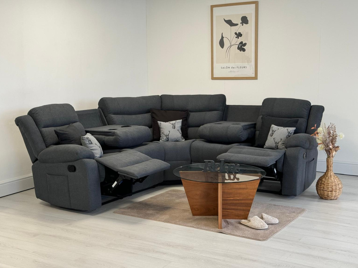 Roma Series 2 Corner Recliner Sofas for Sale Corner Recliner Sofa