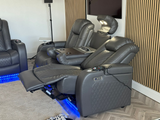 Tech 8 Smart Cinema best 3 Seater electric recliner sofa with console 