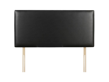 Victoria Headboard Plain Leather 20 inch
