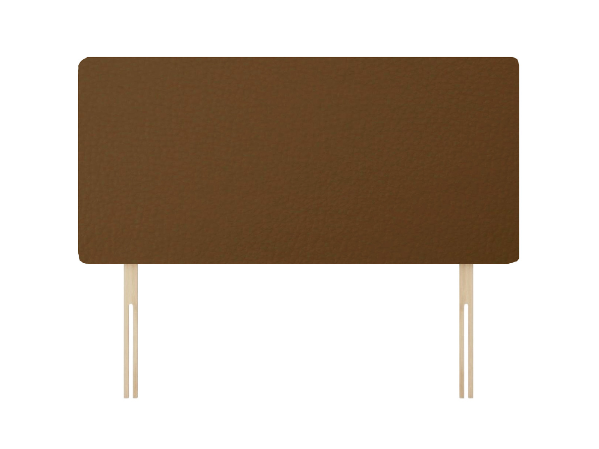 Victoria Headboard Plain Leather 20 inch