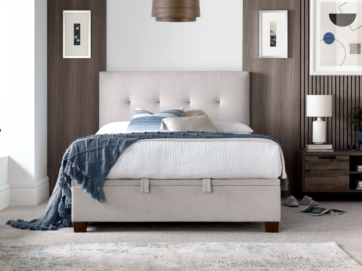 Kaydian Walkworth Ottoman Bed with Storage and Headboard