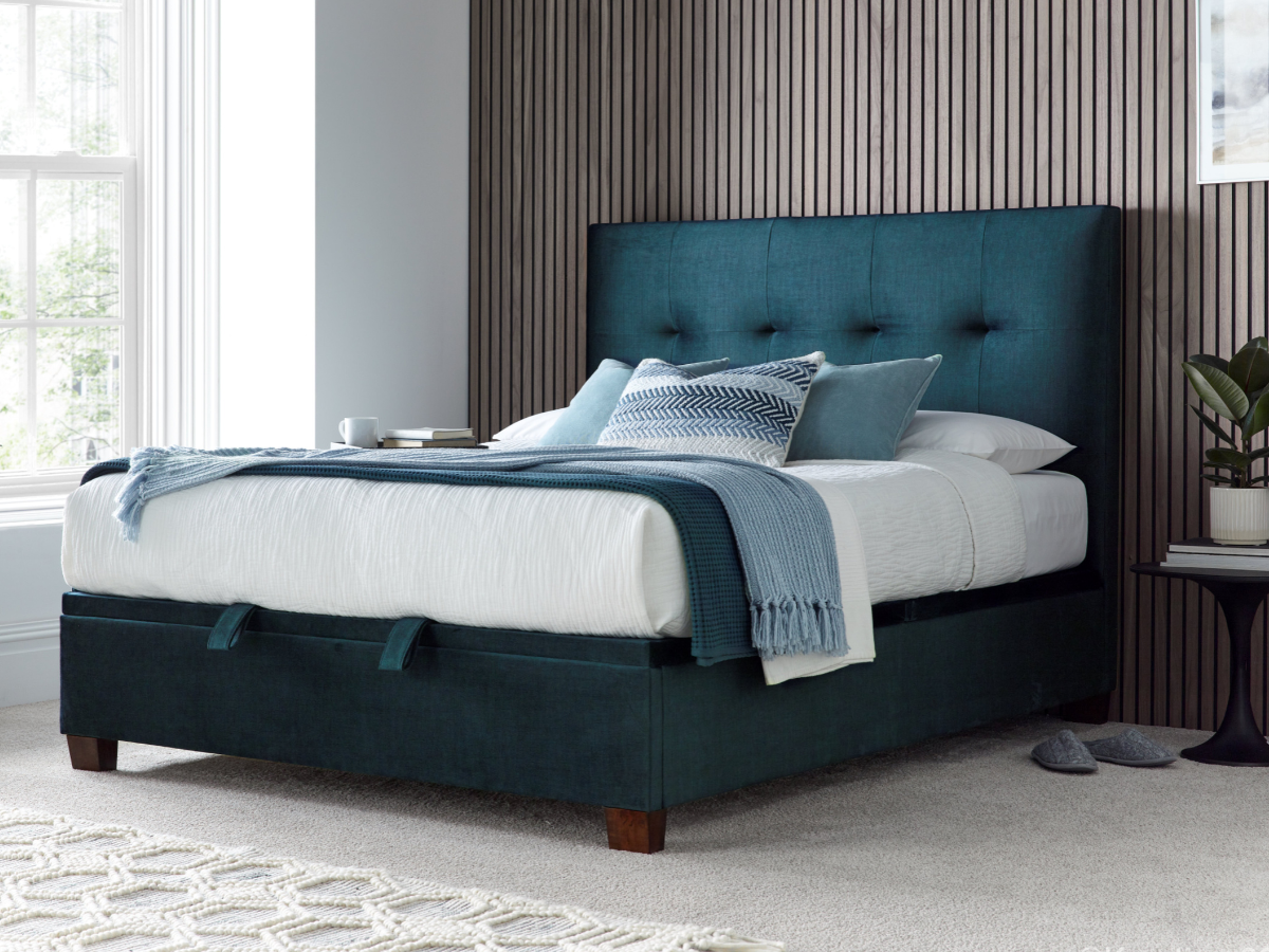Kaydian Walkworth Ottoman Bed with Storage and Headboard