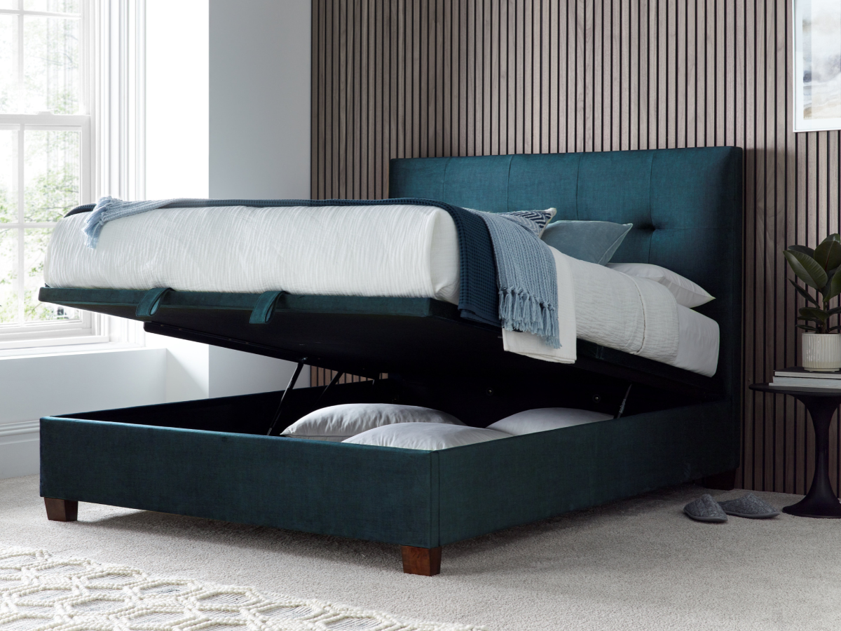 Kaydian Walkworth Ottoman Bed with Storage and Headboard