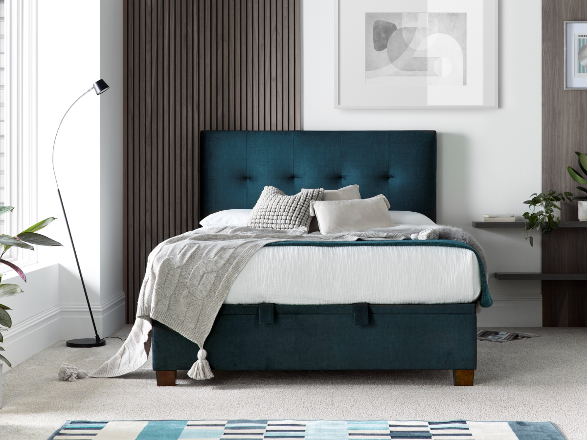Kaydian Walkworth Ottoman Bed with Storage and Headboard