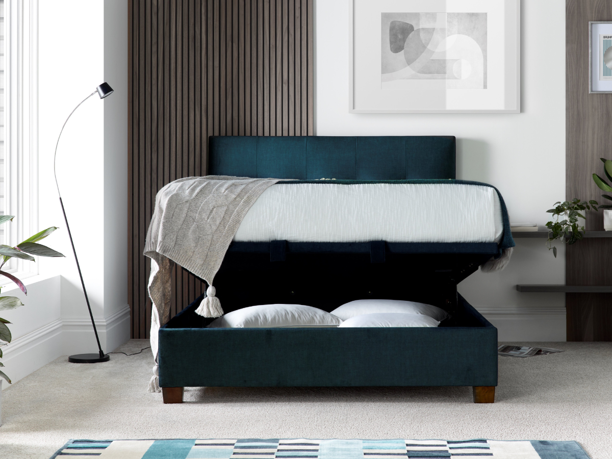 Kaydian Walkworth Ottoman Bed with Storage and Headboard