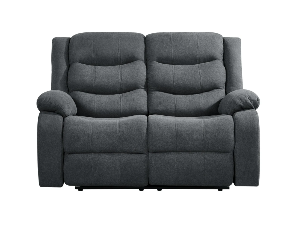 Classic 2 Seater Recliner Sofa Manual Fabric