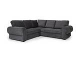 Chicago Black Sleeper Corner Sofa Bed