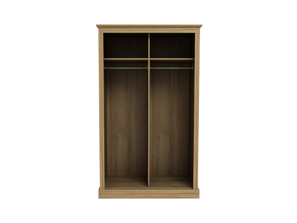 Devonshire Two Door Sliding Wardrobe Oak