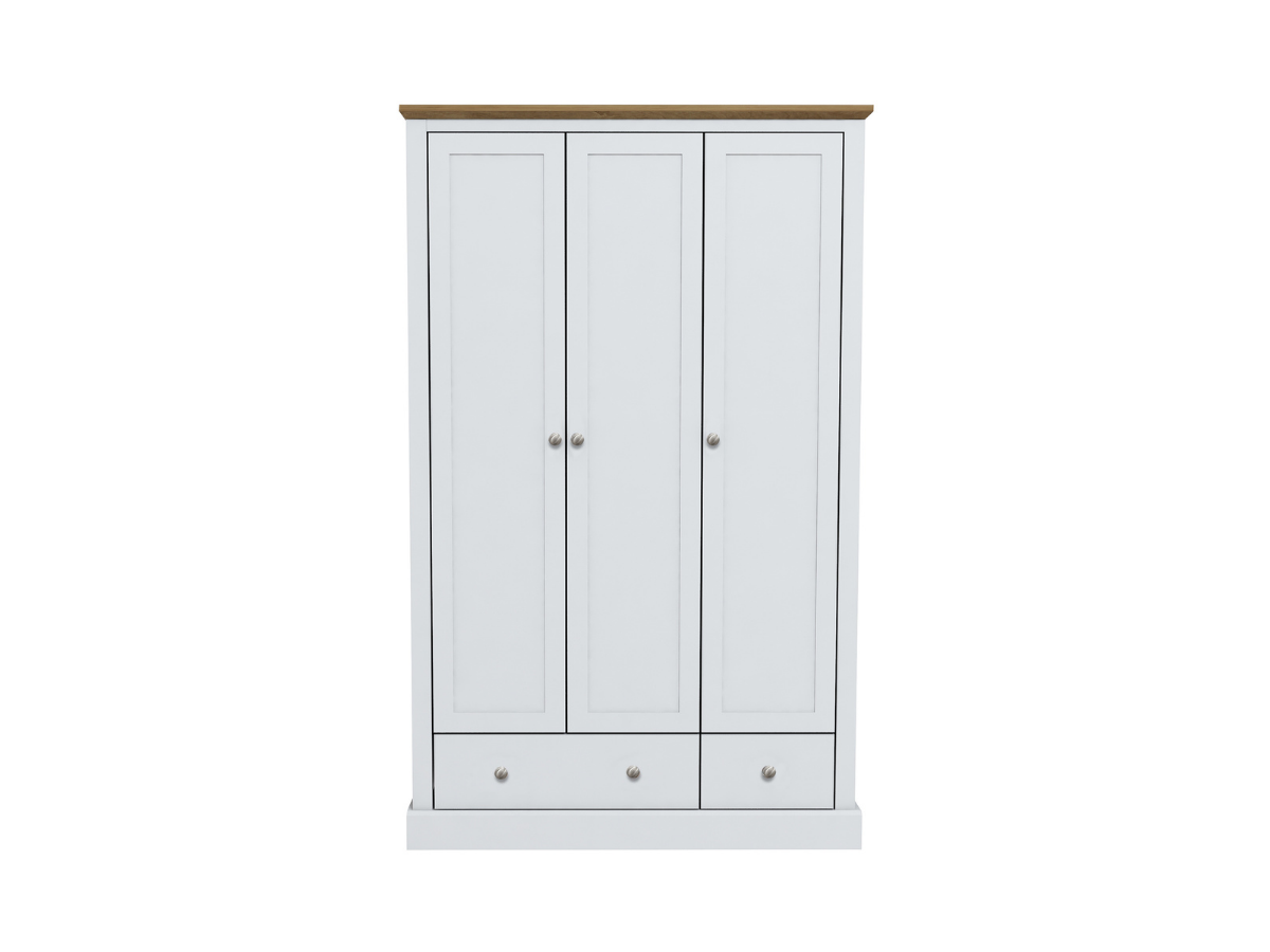 Devonshire Three Door Wardrobe Two Drawer
