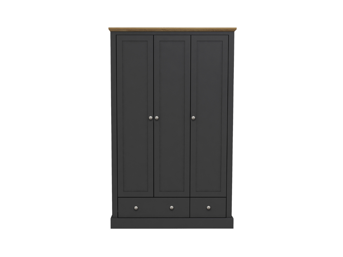 Devonshire Three Door Wardrobe Two Drawer
