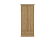 Devonshire Two Door Wardrobe with Drawer Oak