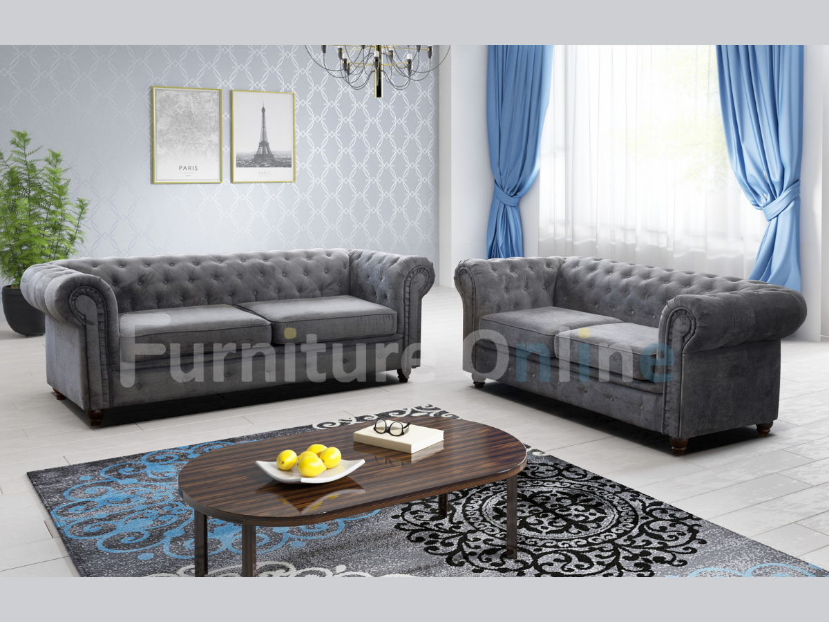 Set chesterfield top 3 2 1