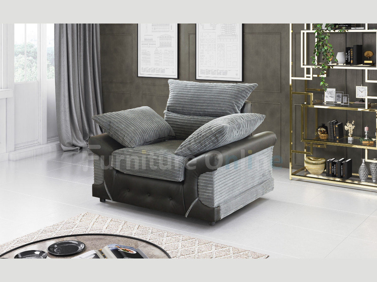 Logan Armchair Grey