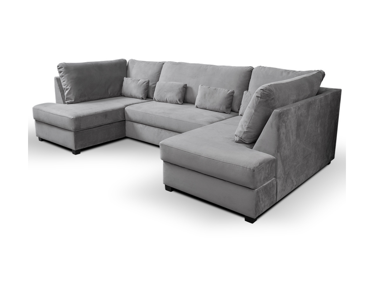 Meridian Sofa Bed with Storage Grey Furniture Direct Online