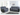Rio Recliner Cord Leather 3+2 Set Grey Black