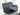 Rio Recliner 2 Seater Grey Cord and Black Faux Leather