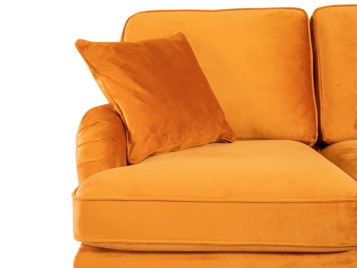 Rupert Chaise Sofa Plush Velvet Furniture Direct Online