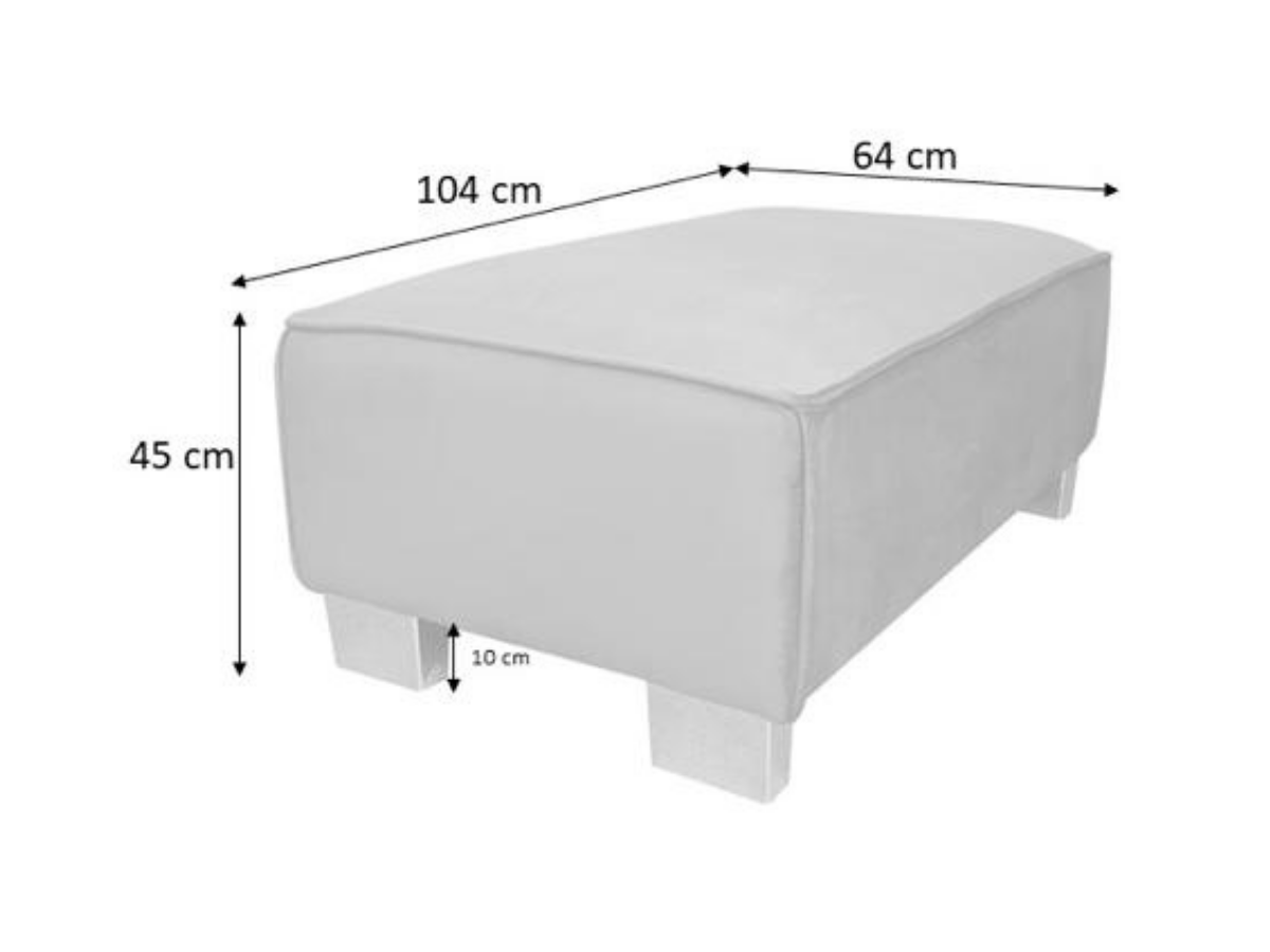 Sloane Footstool Measurements