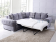 Verona Fernando 5 Seater Corner Sofa Bed Grey