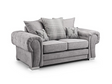 Verona Scatter Back 2 Seater Sofa Grey