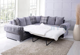 Verona Fernando 5 Seater Corner Sofa Bed Grey