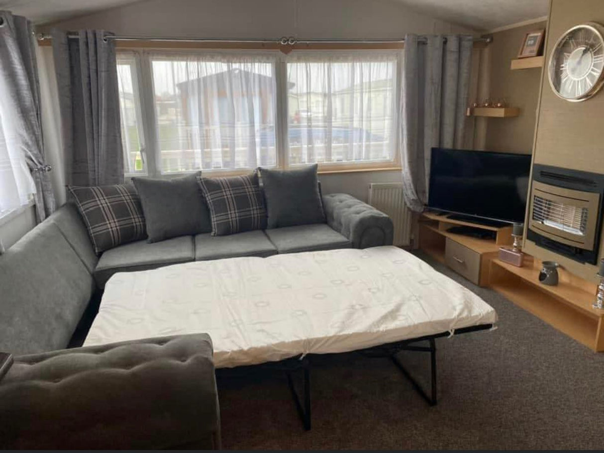 Verona Fernando 5 Seater Corner Sofa Bed Grey