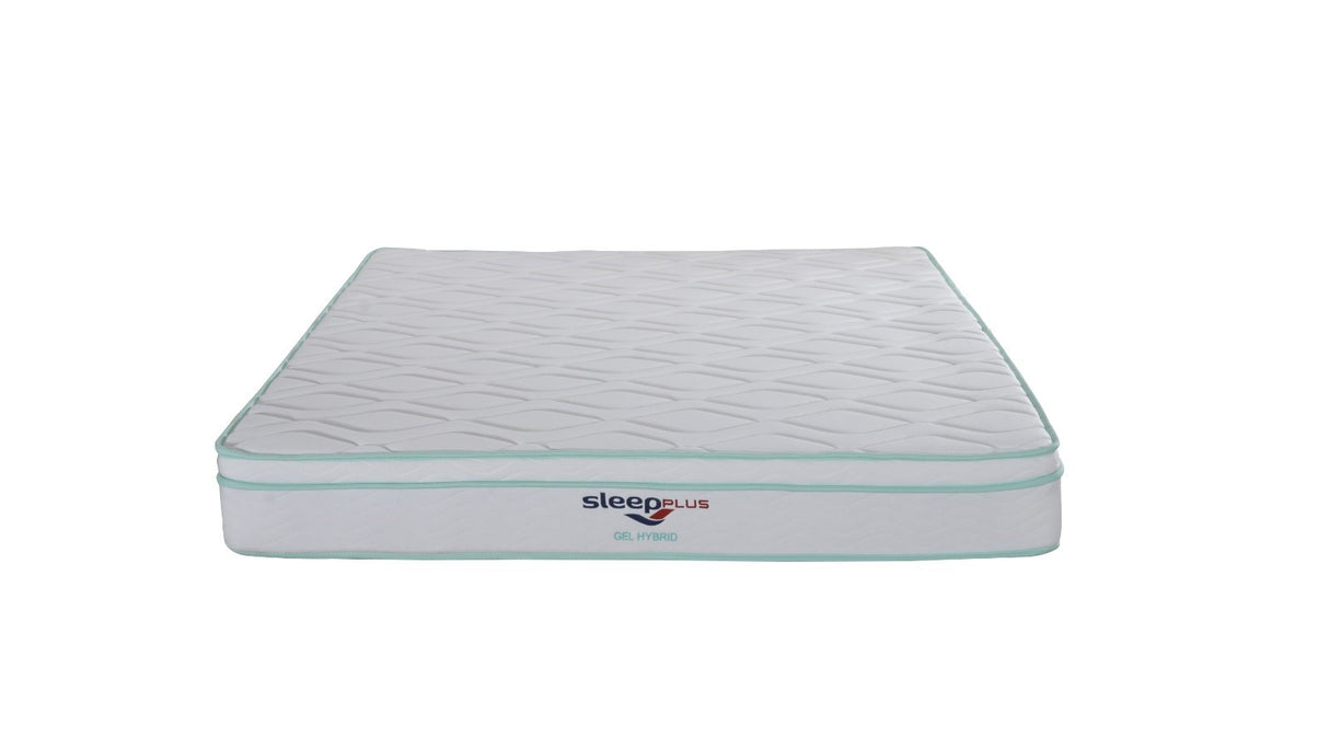 Sleep Plus Gel Hybrid Mattress 8 Inches White